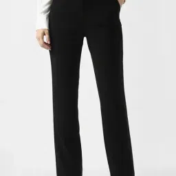 Van Heusen Black Regular Fit Trousers-picture-37