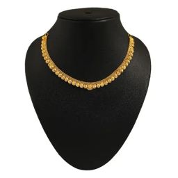 Muthoot Pappachan Swarnavarsham 22Kt Round Necklace-9