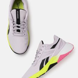 Reebok Women Pink & Black Woven Design Ortholite Agilityflex Running Shoes-image-16