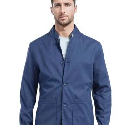 Rare Rabbit Teal Regular Fit Stripes Jacket-41