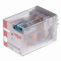 Relpol R15 Power Relay Plug In 3PDT Plug In 12 V DC 110 Ω, R15-2013-23-1012-WTL-image-6