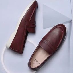 Jove Women's Maroon Casual Loafers-picture-14