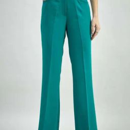 Powersutra Teal Regular Fit Trousers-image-49