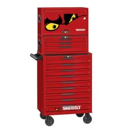 Teng Tools 3 Piece Electricians Tool Kit Tool Kit with Tool Chest, TKS26R1033T-picture-31