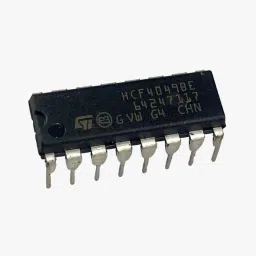 CD4049/HCF4049 Hex Buffer Converter (NOT Gate) IC image 1