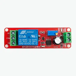 NE555 Delay Timer Switch Adjustable 0-10s 5V Relay Module image 2
