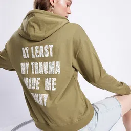 glitchez Urban Savvy Typography Printed Cotton Terry Hooded Oversized Sweatshirt-image-98