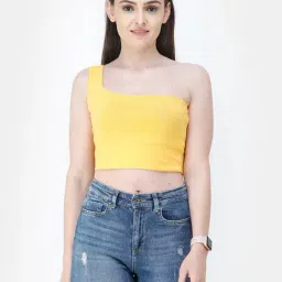 Cation Yellow Crop Top-image-48