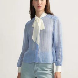 Gant Blue Striped Shirt-image-42