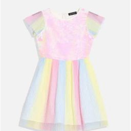 Allen Solly Girls Multicolor Cotton Embellished Dress-image-76