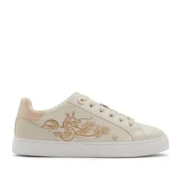 Aldo Women's Kaida Beige Sneakers-picture-1