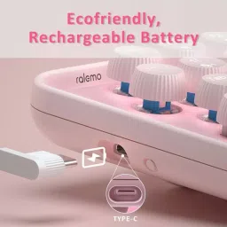 Rapoo PRE 5 Pink Color Wireless Keyboard image 2