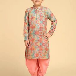Kisah Kids Multi Printed KurtaSets-image-19
