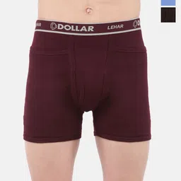 Dollar Pack Of 3 Mid-Rise Assorted Pure Cotton Trunks MLHTR-03-PO3-ASST5-picture-10