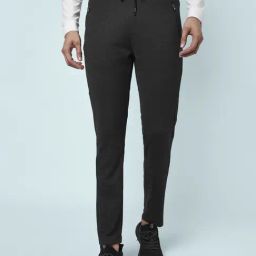 Ajile by Pantaloons Charcoal Melange Slim Fit Trackpants-image-75