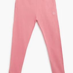 Campana Kids Peach Solid Joggers-image-68