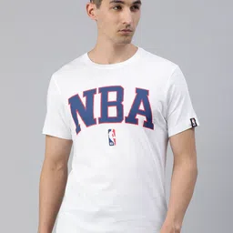 NBA Men White NBA Classic Crest T-Shirt-picture-9