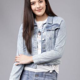 Tokyo Talkies Women Denim Jacket-25