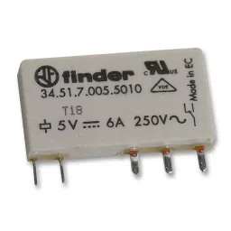 FINDER RELAY, SPDT, 250VAC, 6A, 34.51.7.005.5010-picture-18