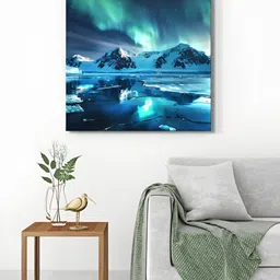 999Store Teal & Green 1 Piece Canvas Other Wall Paintings-image-55