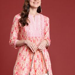Anouk Women Ethnic Motifs Embroidered Thread Work Kurta-picture-58