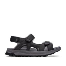 Clarks Men's ATL Trek Black Floater Sandals-image-74