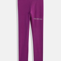 Calvin Klein Jeans Girls Brand Logo Placement Leggings-picture-21