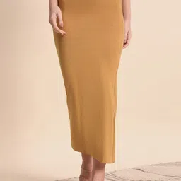 NE STYLE Side Slit High-Rise Stretchable Saree Shapewear-image-82