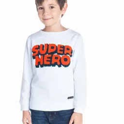 Cherry Crumble By Nitt Hyman Kids White Printed Sweatshirt-image-82