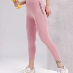 HRX by Hrithik Roshan Women Printed Detail Cropped Training Tights-7