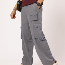 Kook N Keech Men The Utility Edit Cargo Style Trousers-image-99