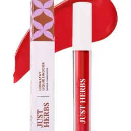 JUST HERBS Long Stay Liquid Sindoor 01 Ruby Red - 5 ml-19