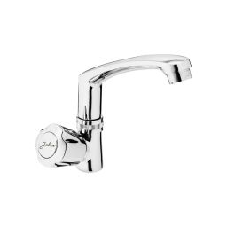 Jabra Swan Neck (H) Sleek Series Brass Chrome Finish Deck Mount Silver-image-45