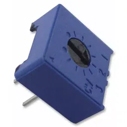 Vishay Through Hole Trimmer Potentiometer 500 mW Power 1 kΩ Resistance Pin Terminal, M63P102KB40-image-29