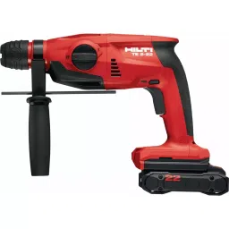 Hilti TE 2-22 + TE-CX 10/22 Cordless Rotary Hammer Kit 1090 RPM 1.5 J Impact Energy, 3882528-18