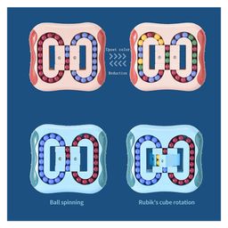 SANISHTH Magic Beads Rotating Decomposition Toy - Multicolour image 3