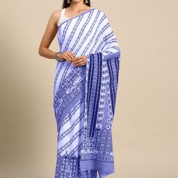 BUTA BUTI Leheriya Pure Cotton Saree-13
