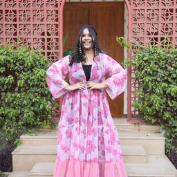 Swadeshi Shringaar Women Printed Longline Shrug-image-54