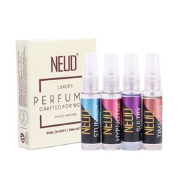 NEUD Set Of 4 Timeless, Stunner, Hypnotise & Sultry Eau De Parfum - 10 ml Each-25