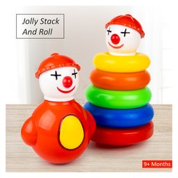 Ratnas Jolly Stack & Roll Toy - Multicolor image 5