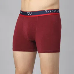 van heusen innerwear Van Heusen Men Jaspe Textured Double Layer Gusset Trunks 70010 image 5