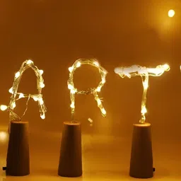 SPARK WORLD Yellow LED String Lights image 3