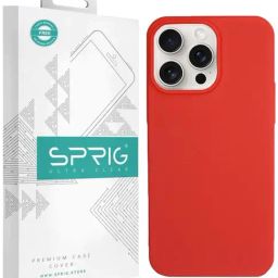 Sprig TPU Matte Back Cover for APPLE iPhone 15 Pro (Red)-image-58