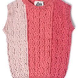MiArcus Kids Coral Color Block Sweater-image-33