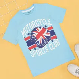 Pantaloons Junior Boys Dutch Canal Cotton Printed T-Shirts-image-27