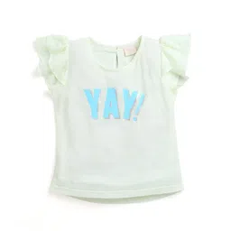 Tiny Girl Girls Green Printed Top-image-97