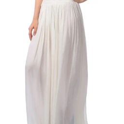 Scorpius White Maxi Skirt-image-46