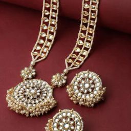 Panash Gold Plated Jewellery Set-image-60