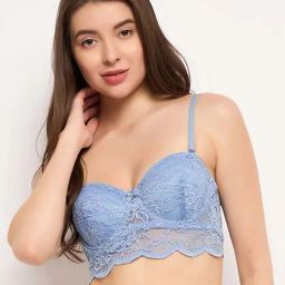 Clovia Blue Bralette Bra-image-82