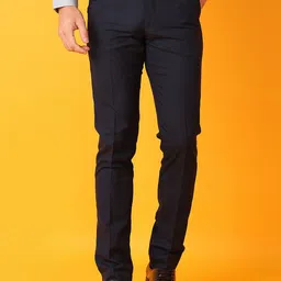 J White by Vmart Men Slim Fit Cotton Trousers-image-10